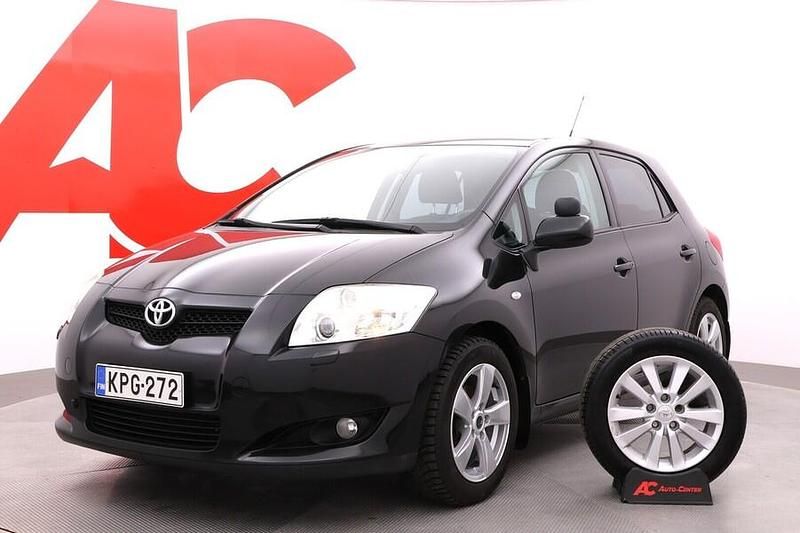 Musta Käytetty 2007 Toyota Auris Plus Viistoperä | 8 590 € (Perustarjous) - Kuva 1/4