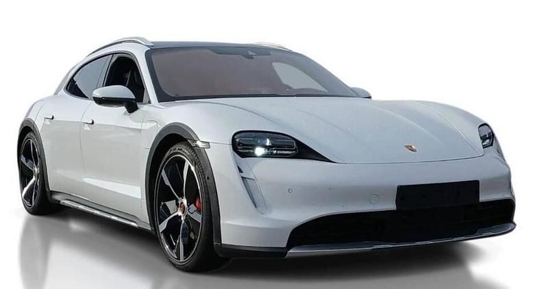 Valkoinen Käytetty 2022 Porsche Taycan Cross Turismo Farmari | 72 790 € - Kuva 1/4