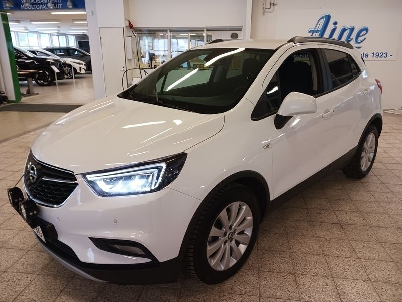 Valkoinen Käytetty 2018 Opel Mokka X Enjoy Katumaasturi | 15 990 € (Perustarjous) - Kuva 1/4