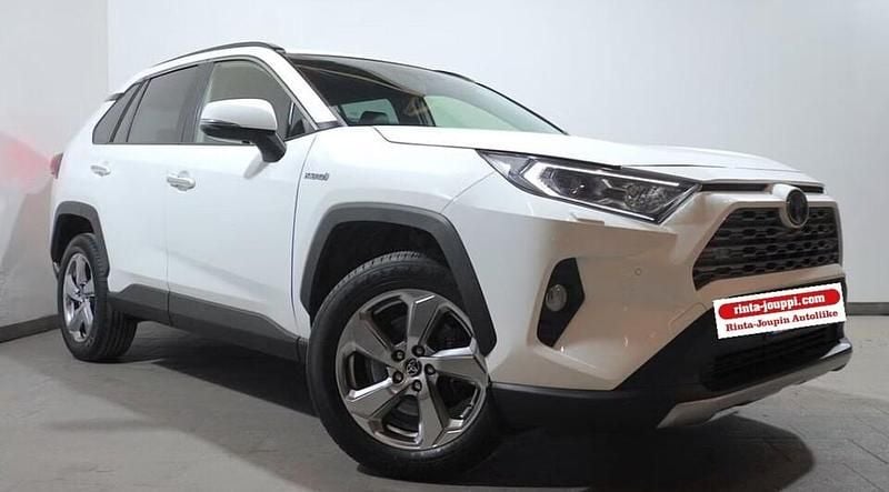 Valkoinen Käytetty 2021 Toyota RAV4 Hybrid Executive Katumaasturi | 36 780 € (Perustarjous) - Kuva 1/3