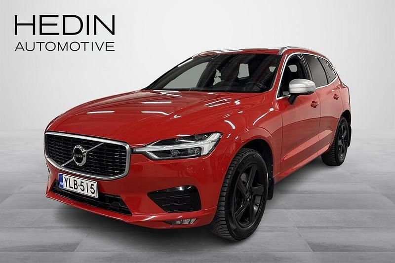 Punainen Käytetty 2019 Volvo XC60 R-Design Katumaasturi | 35 690 € (Perustarjous) - Kuva 1/4