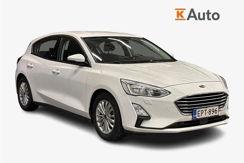 Käytetty Ford Focus Trend 125 HP (91 kW) 2019 Valkoinen Viistoperä