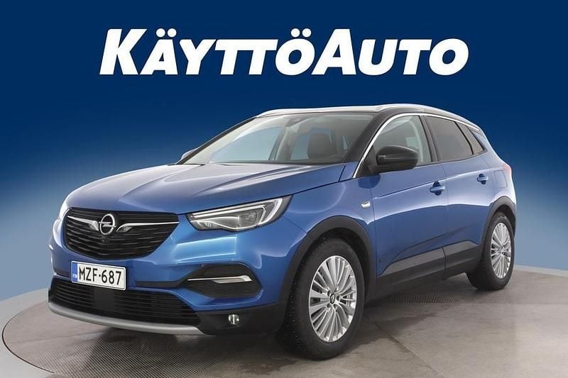 Käytetty Opel Grandland X Executive 301 HP (221 kW) 2021 Sininen Katumaasturi