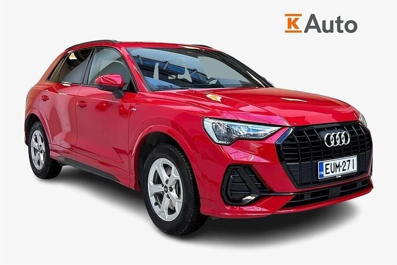 Käytetty Audi Q3 S-Line 245 HP (180 kW) 2022 Punainen Katumaasturi