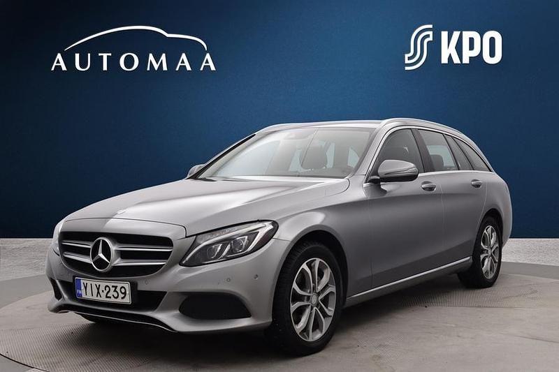 Harmaa Käytetty 2015 Mercedes C220 Business Farmari | 17 900 € (Perustarjous) - Kuva 1/3