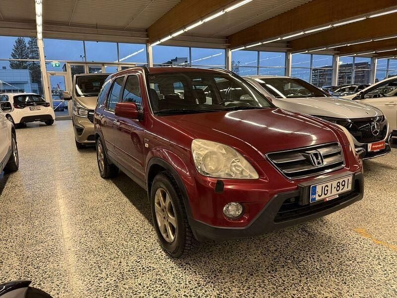 Punainen Käytetty 2005 Honda CR-V Katumaasturi | 5 500 € (Perustarjous) - Kuva 1/4
