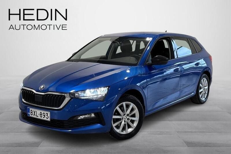 Sininen Käytetty 2020 Skoda Scala Ambition Viistoperä | 12 890 € (Perustarjous) - Kuva 1/4
