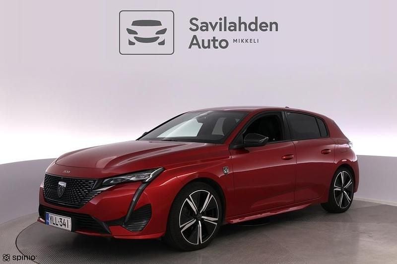 Punainen Käytetty 2022 Peugeot 308 GT Viistoperä | 24 500 € - Kuva 1/4