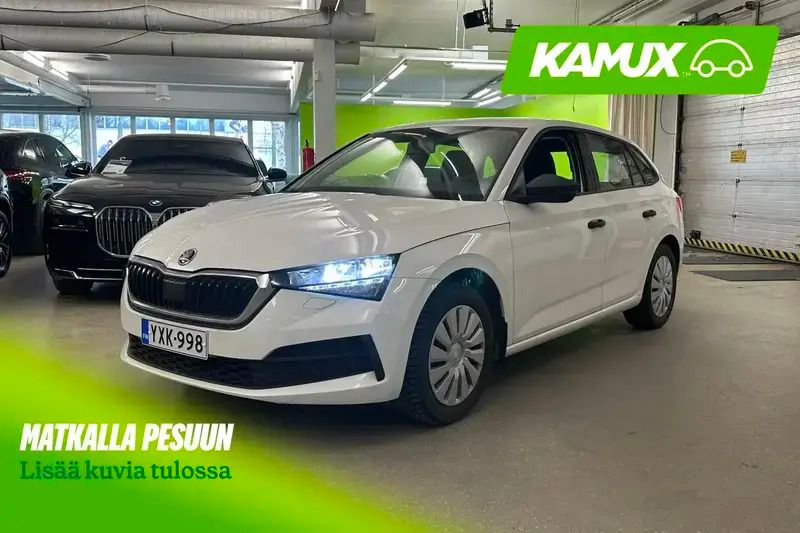 Valkoinen Käytetty 2021 Skoda Scala Active Viistoperä | 12 490 € (Perustarjous) - Kuva 1/4