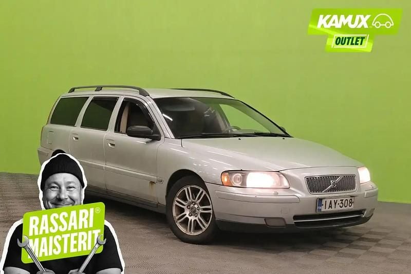 Hopea / harmaa Käytetty 2005 Volvo V70 Farmari | 1 750 € (Hyvä tarjous) - Kuva 1/4