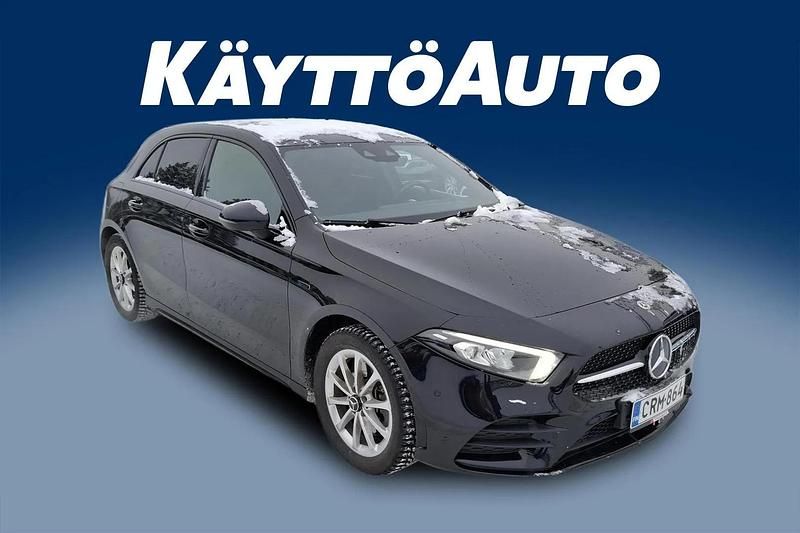 Käytetty Mercedes A250 Business 160 HP (117 kW) 2021 Musta Viistoperä