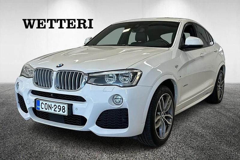 Valkoinen Käytetty 2017 BMW X4 Katumaasturi | 21 900 € (Perustarjous) - Kuva 1/4