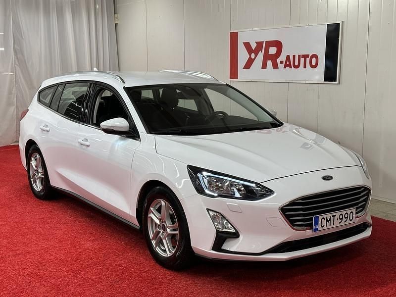 Valkoinen Käytetty 2019 Ford Focus Trend Farmari | 16 900 € (Perustarjous) - Kuva 1/4