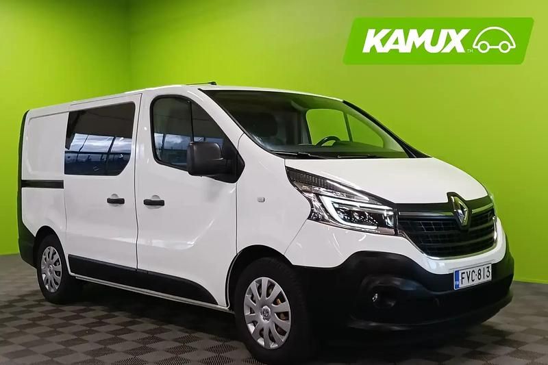 Glacier white Käytetty 2020 Renault Trafic Tila-auto | 15 990 € (Hyvä tarjous) - Kuva 1/4