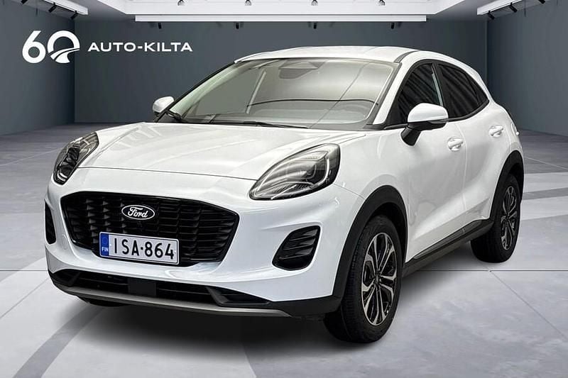 Uusi Ford Puma Titanium 125 HP (91 kW) 2025 Valkoinen Katumaasturi