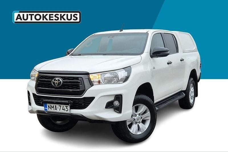 Valkoinen Käytetty 2021 Toyota HiLux Nouto | 43 900 € (Hieman kallis) - Kuva 1/2