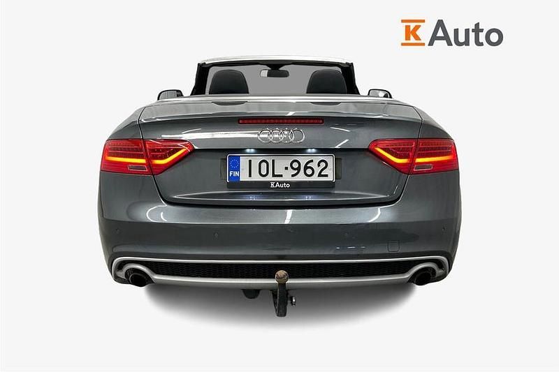 Käytetty Audi A5 Cabriolet S-Line 204 HP (150 kW) 2013 Harmaa Avoauto