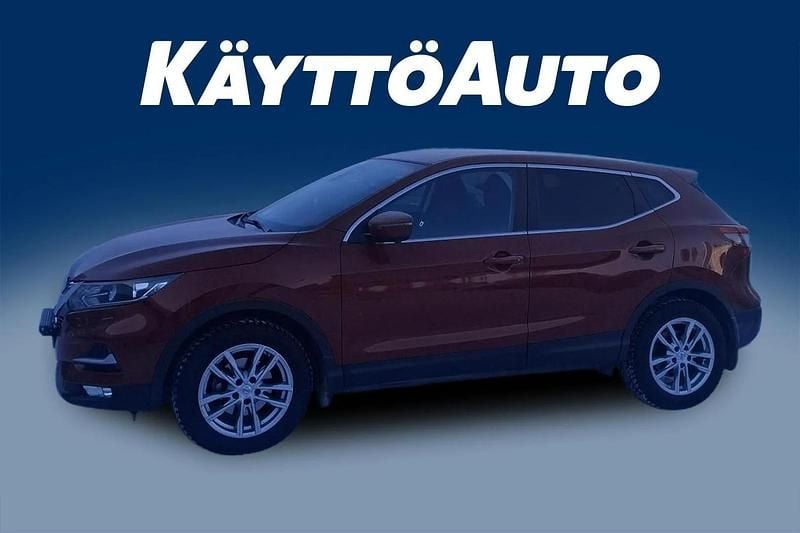 Käytetty Nissan Qashqai N-Connecta 160 HP (117 kW) 2018 Metallinpunainen Katumaasturi