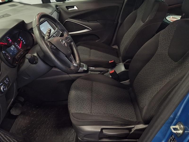 Käytetty Opel Crossland X Enjoy 110 HP (80 kW) 2018 Sininen Katumaasturi