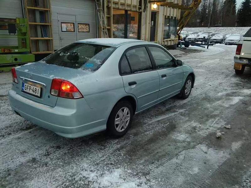 Käytetty Honda Civic ES 150 HP (110 kW) 2004 Turkoosi Sedan