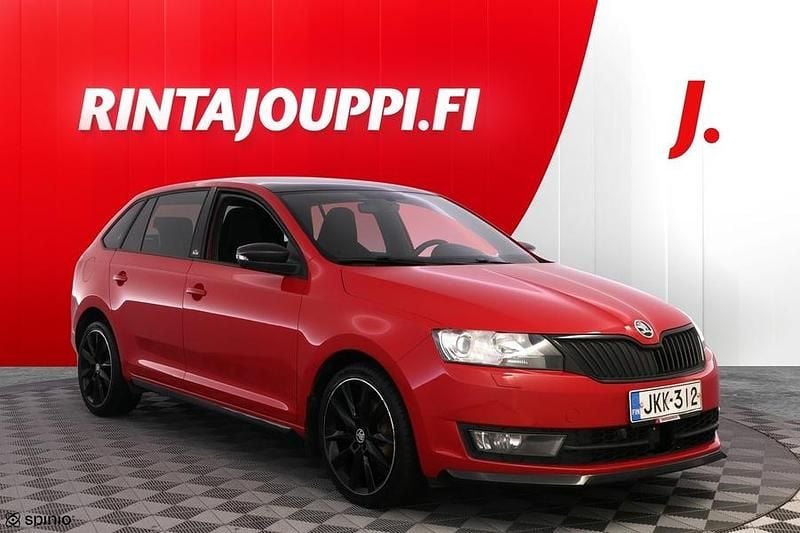 Punainen Käytetty 2017 Skoda Rapid Monte Carlo Viistoperä | 12 990 € (Hieman kallis) - Kuva 1/3