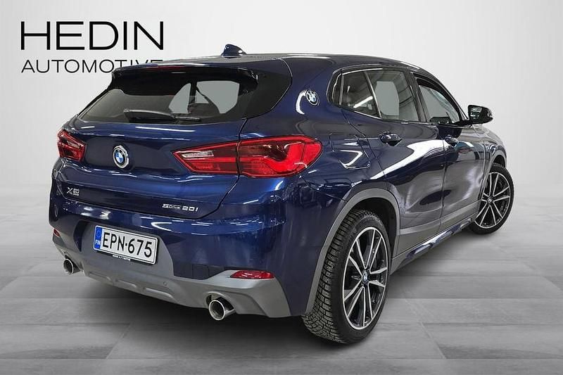 Käytetty BMW X2 Comfort Edition 192 HP (141 kW) 2018 Sininen Katumaasturi
