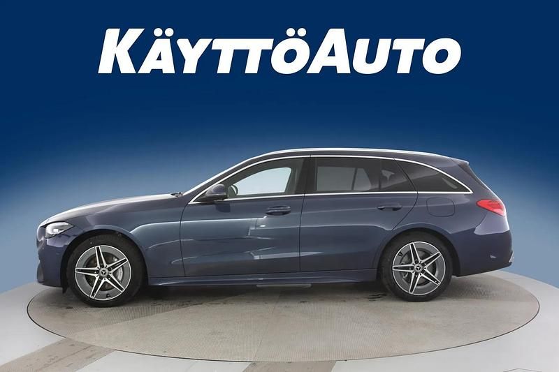 Uusi Mercedes C300e Business 204 HP (150 kW) 2025 Sodaliitin sininen m Farmari