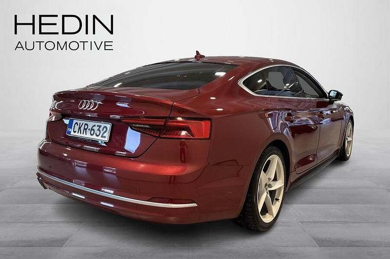 Käytetty Audi A5 Sportback Business 190 HP (139 kW) 2017 Valkoinen Viistoperä