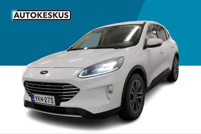 Valkoinen Käytetty 2020 Ford Kuga Titanium X Katumaasturi | 21 490 € (Perustarjous) - Kuva 1/2