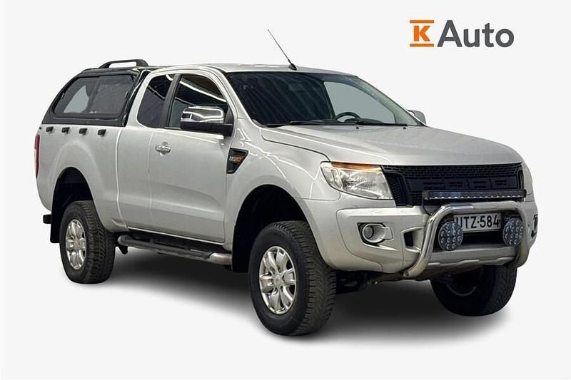 Käytetty Ford Ranger XLT 150 HP (110 kW) 2013 Harmaa Nouto