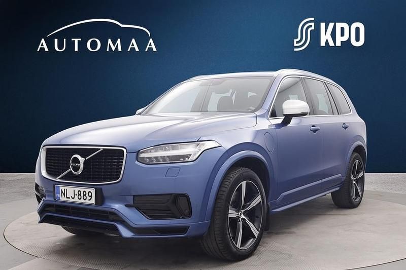 Sininen Käytetty 2019 Volvo XC90 R-Design Katumaasturi | 48 900 € (Perustarjous) - Kuva 1/3