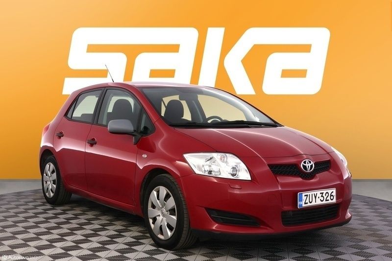 Punainen Käytetty 2008 Toyota Auris Terra Viistoperä | 8 900 € (Perustarjous) - Kuva 1/3