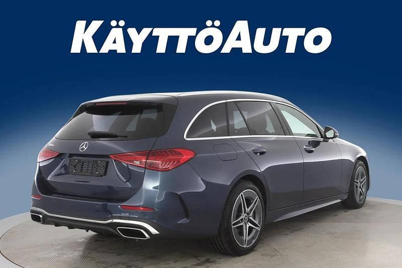 Uusi Mercedes C300e Business 204 HP (150 kW) 2025 Sodaliitin sininen m Farmari