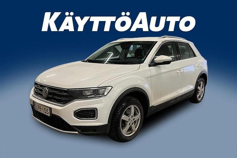 Käytetty VW T-Roc Sportline 150 HP (110 kW) 2021 Valkoinen Katumaasturi