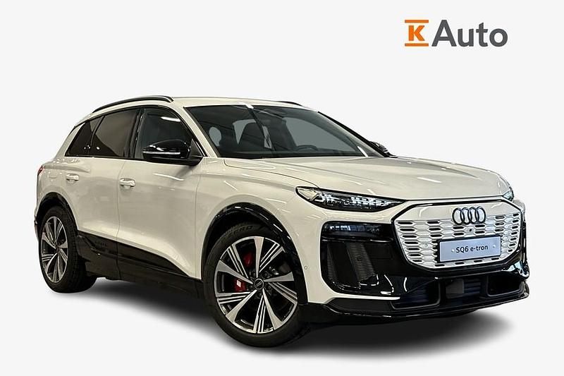 Jäätikönvalkoinen Käytetty 2025 Audi SQ6 e-tron Design Katumaasturi | 100 900 € - Kuva 1/4