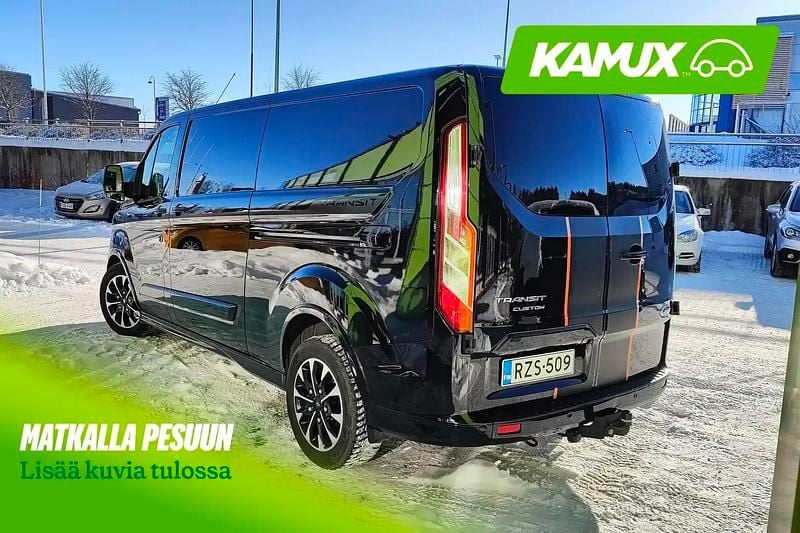 Käytetty Ford Transit Custom Sport 252 HP (185 kW) 2020 Musta Van