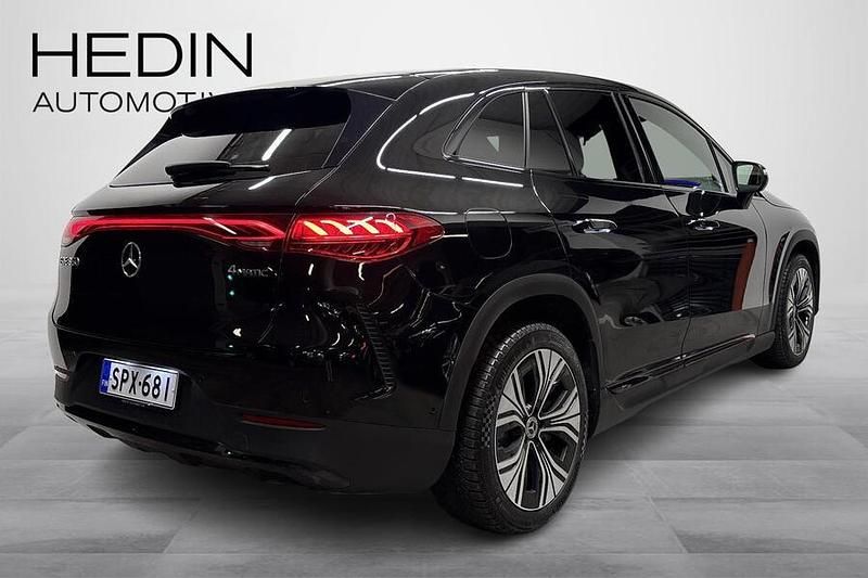 Käytetty Mercedes EQE350 Night 214 kW (292 HP) 2024 Musta Katumaasturi