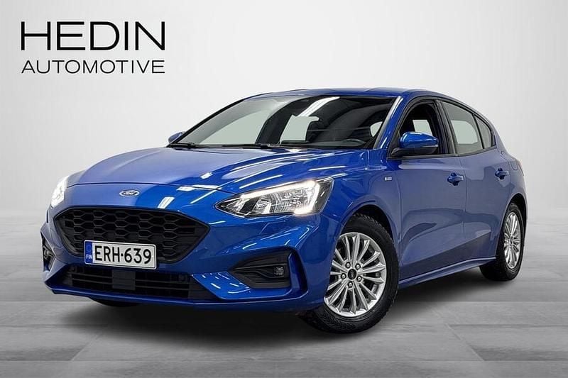 Käytetty Ford Focus ST-Line 150 HP (110 kW) 2019 Sininen Viistoperä