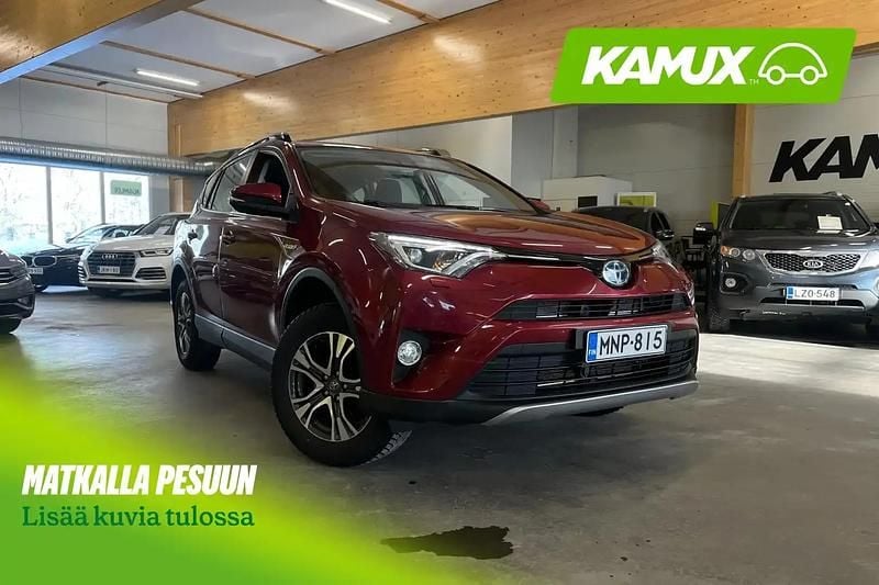 Käytetty Toyota RAV4 Hybrid Edition 155 HP (114 kW) 2018 Punainen Katumaasturi
