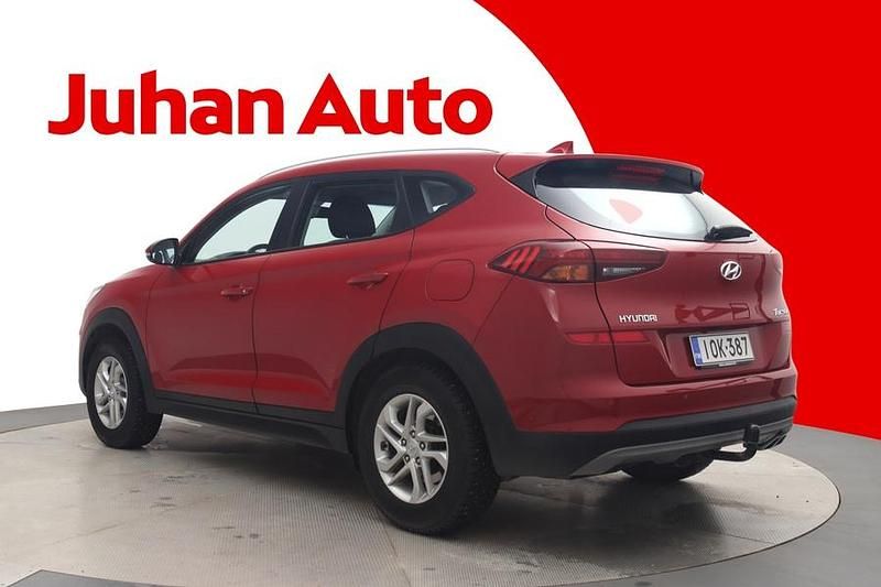 Käytetty Hyundai Tucson Comfort 136 HP (100 kW) 2019 Punainen Katumaasturi