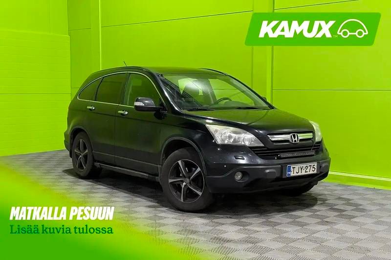 Musta Käytetty 2008 Honda CR-V Executive Katumaasturi | 2 690 € (Hyvä tarjous) - Kuva 1/4