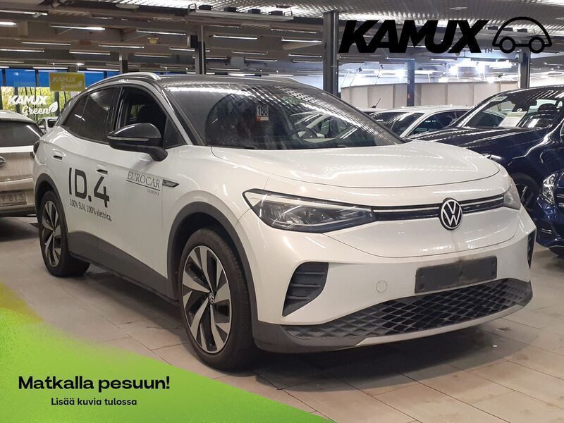 Harmaa Käytetty 2021 VW ID.4 Pro Performance Katumaasturi | 37 400 € - Kuva 1/3