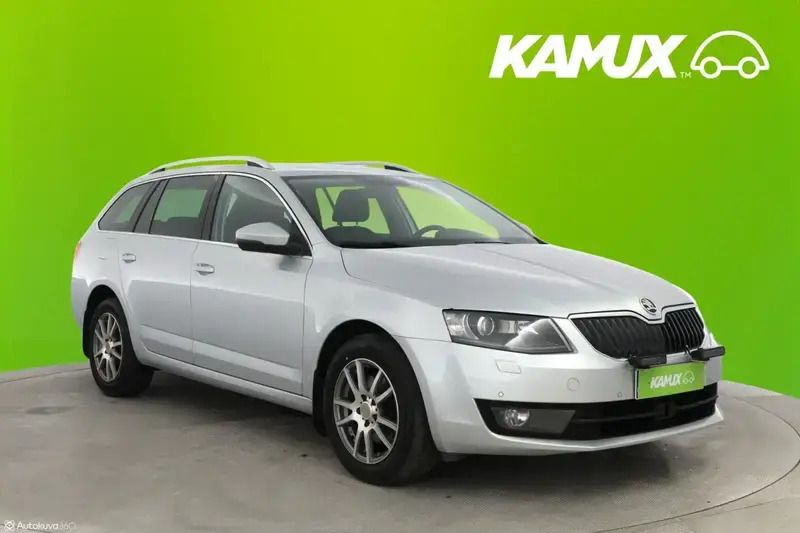 Hopea / harmaa Käytetty 2017 Skoda Octavia Style Farmari | 14 800 € (Hyvä tarjous) - Kuva 1/4