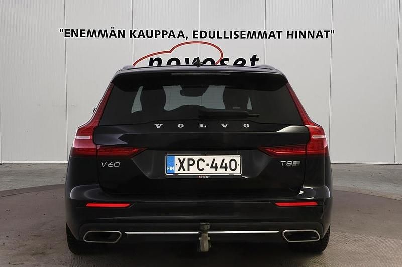 Käytetty Volvo V60 Inscription 392 HP (288 kW) 2020 Musta Farmari