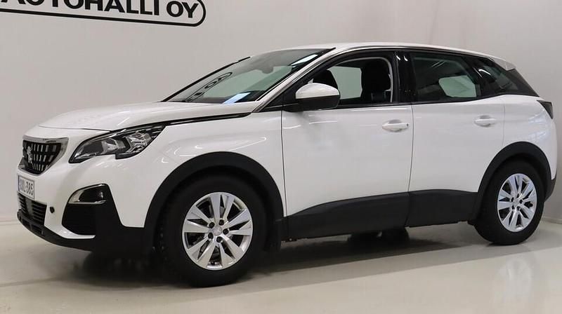 Käytetty Peugeot 3008 Active 131 HP (96 kW) 2018 Valkoinen Katumaasturi