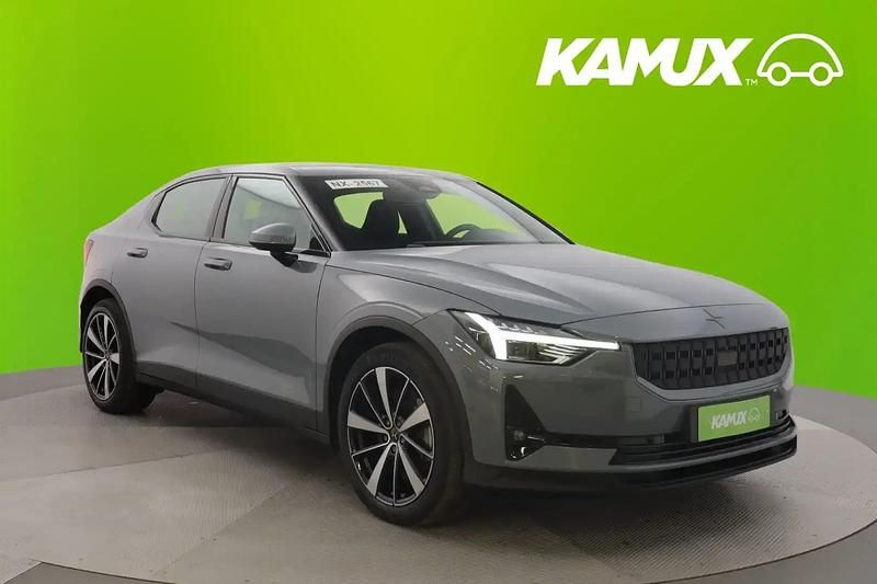 Hopea / harmaa Käytetty 2022 Polestar 2 Long Range Single Motor Viistoperä | 28 400 € (Perustarjous) - Kuva 1/4