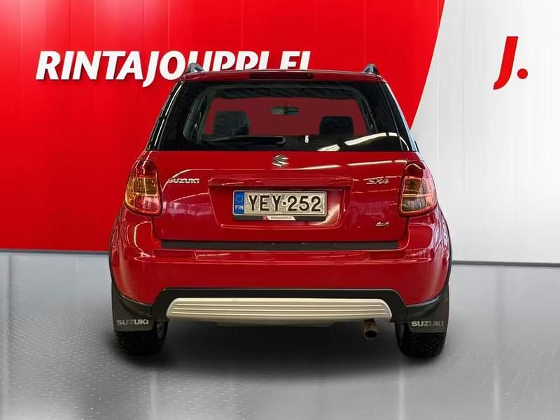 Käytetty Suzuki SX4 107 HP (78 kW) 2006 Punainen Viistoperä