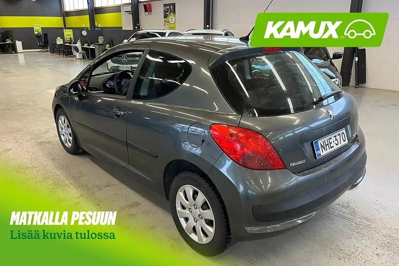 Käytetty Peugeot 207 73 HP (53 kW) 2007 Hopea / harmaa Viistoperä