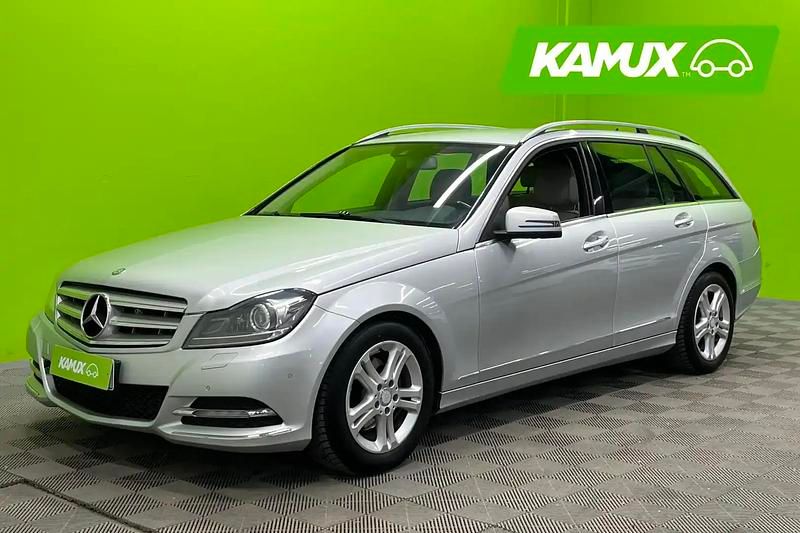 Käytetty Mercedes C220 Elegance 170 HP (125 kW) 2012 Hopea / harmaa Farmari