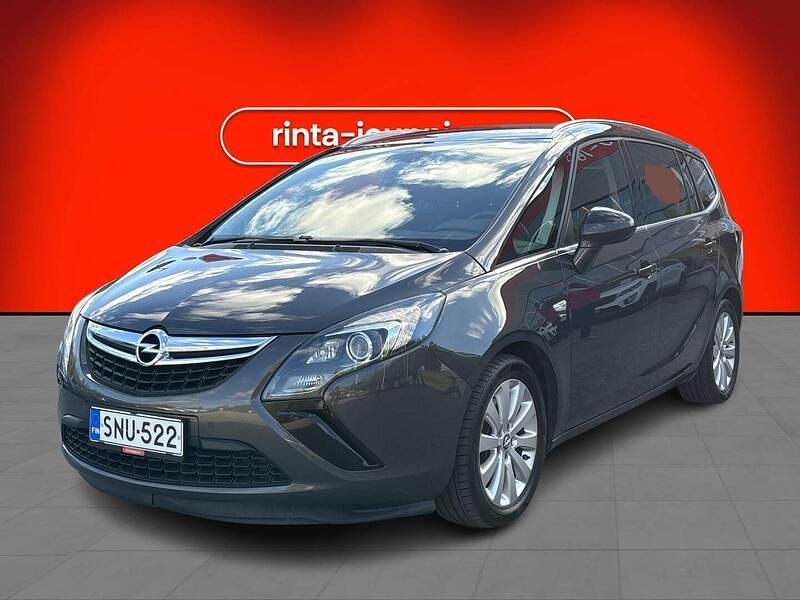 Harmaa Käytetty 2016 Opel Zafira Tourer drive Tila-auto | 10 280 € - Kuva 1/3